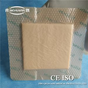 Silikonskum klebende dressing